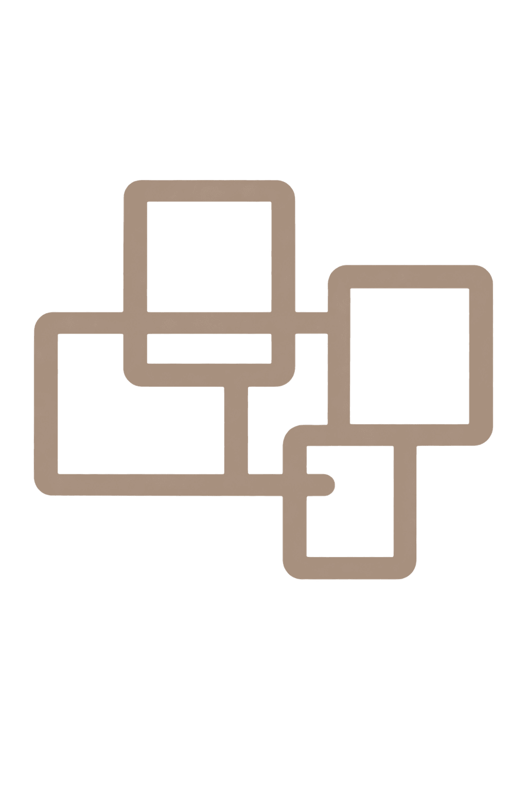 Bold geometry icon