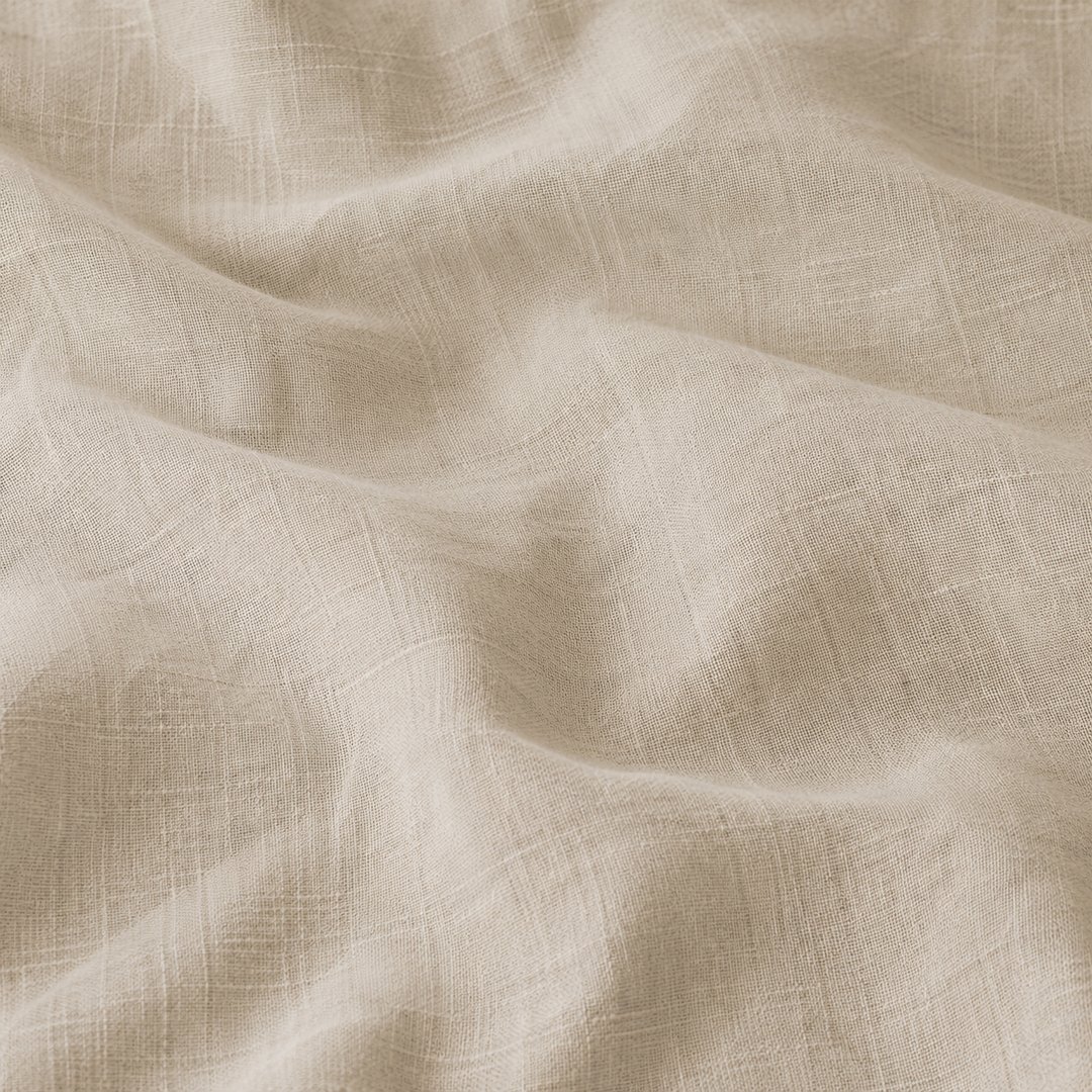 Linen material for Modern Mediterranean interiors