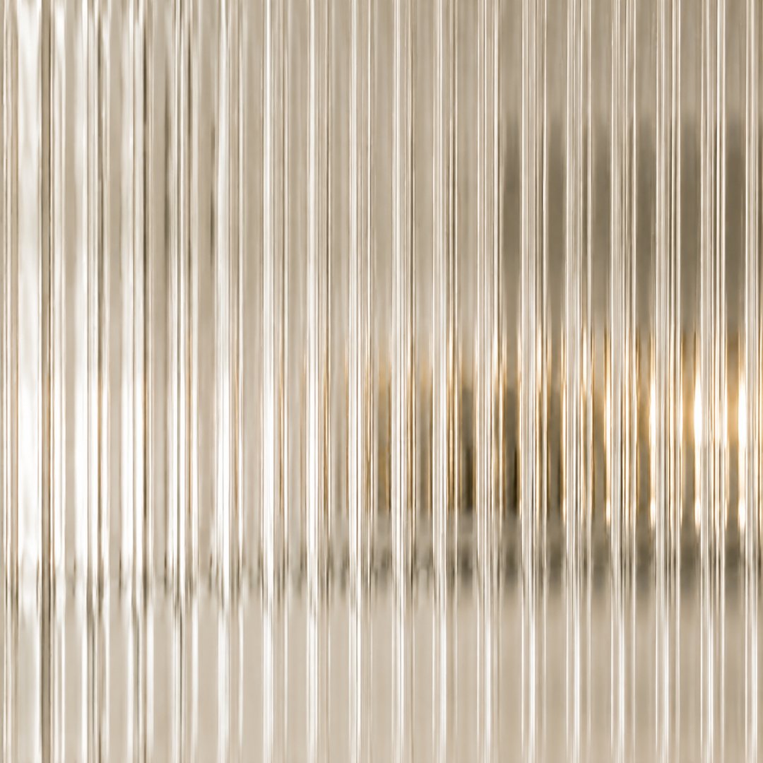 Glass material for Neo Deco interiors