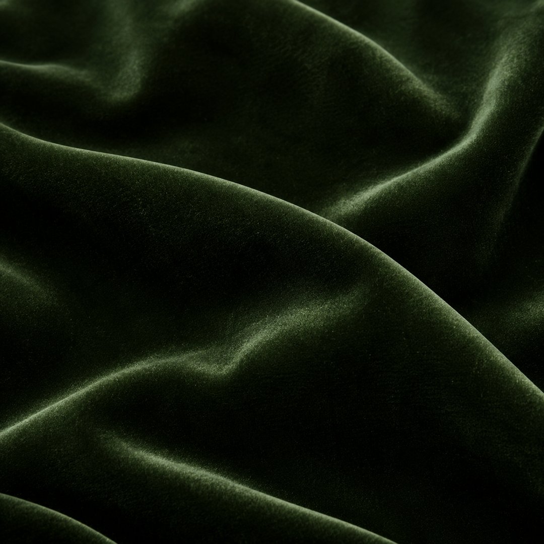 Velvet material for Neo Deco interiors