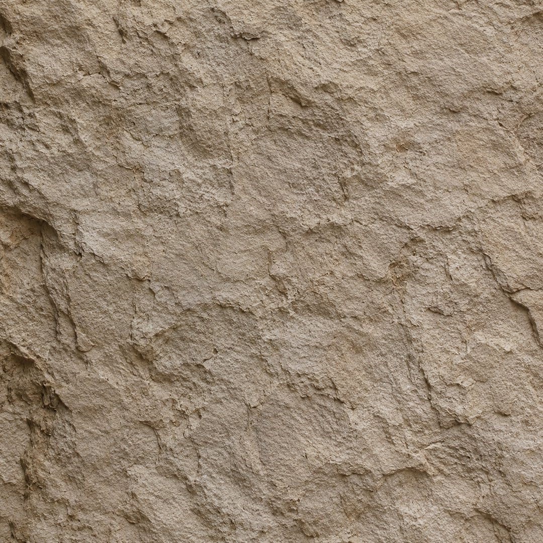 Raw stone material for Wabi-Sabi interiors