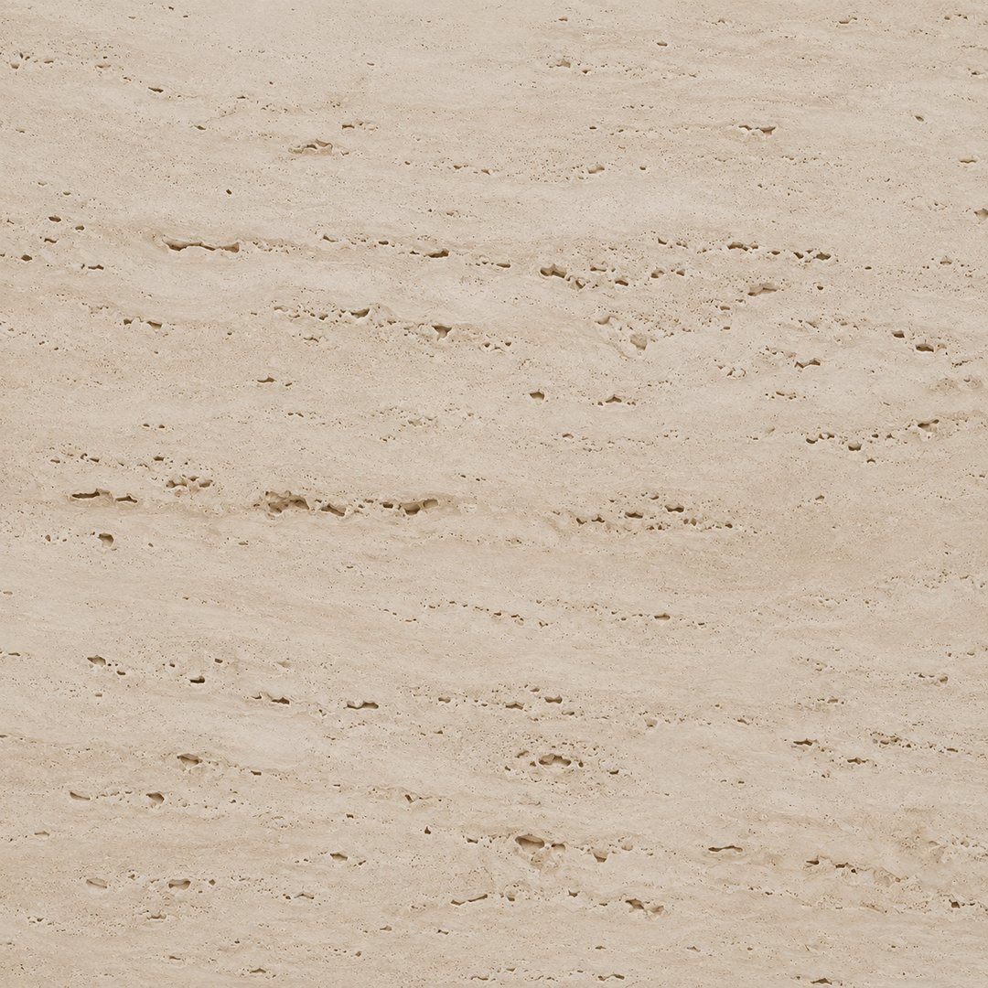 Travertine material for Warm Minimalism interiors