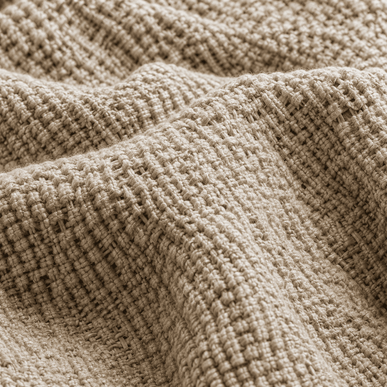Wool and textile materials for Organic Modern interiors