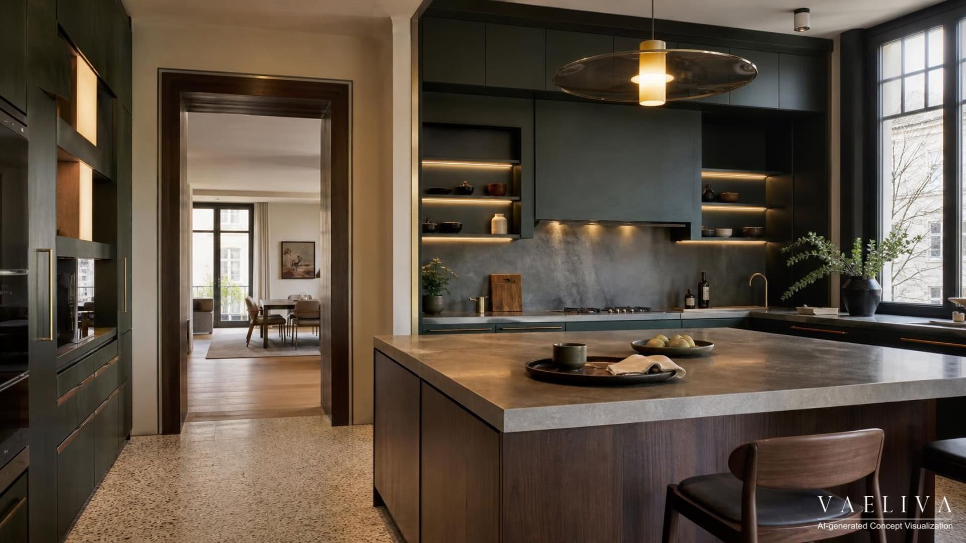 Neo Deco Kitchen — House 001